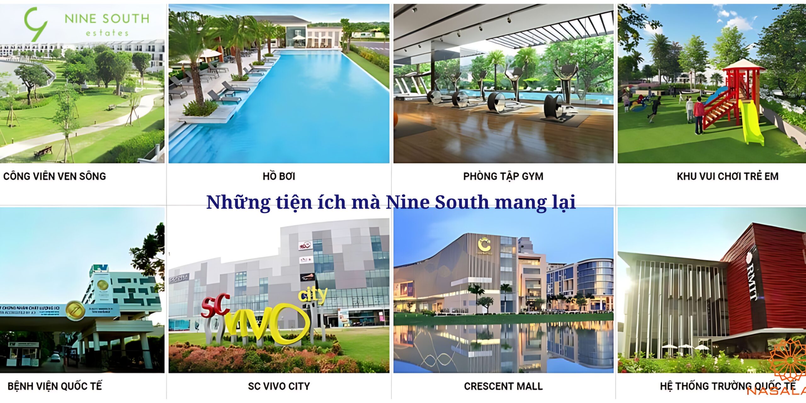 Những tiện ích khu dân cư Nine South mang lại